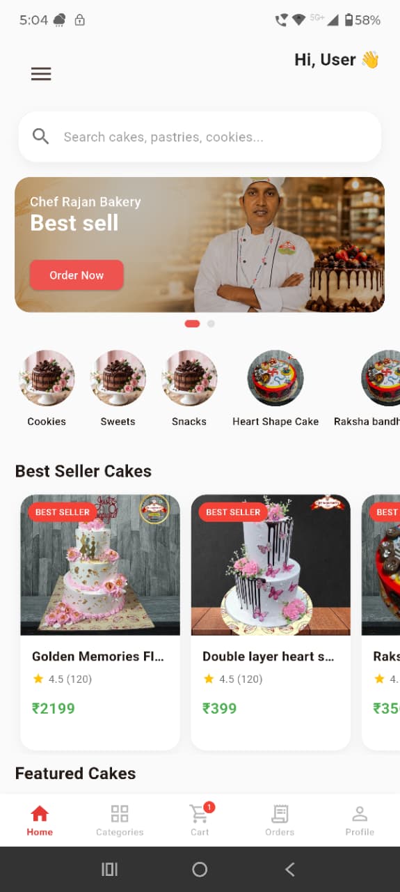 Mobile App Display